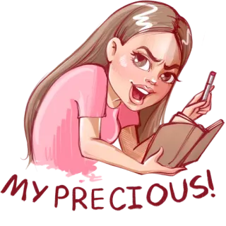 Maria Vyunova telegram stickers