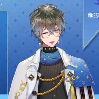 🦋 #IKEST Anime, Vtuber, Ike, Ikester whatsapp sticker
