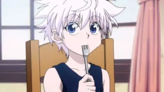 💖 Killua Hunter x Hunter Anime, Killua, Hunter x Hunter, Cartoon telegram sticker