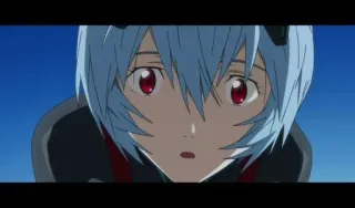 🌟 Rei Ayanami Neon Genesis Evangelion Anime, Evangelion, Rei Ayanami, Charakter, Manga, Japanische Animation telegram sticker