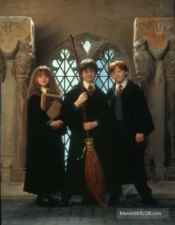 👨‍👧‍👦 Harry Potter harry potter, ron weasley, hermione granger, filme, mago, escola, vassoura telegram sticker