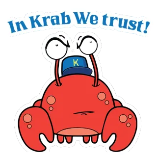 Karbo Crab whatsapp stickers