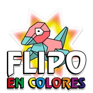😳 Porygon FLIPO
EN COLORES Porygon, Pokémon, Cartoon, Bunt, Geometrisch, Aufkleber whatsapp sticker