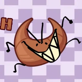 👹 H object, cartoon, creature telegram sticker