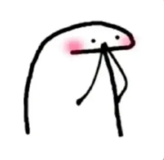 😍 florkofcows, flork, stick figure, cartoon, funny, meme whatsapp sticker