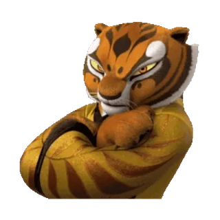 Kung Fu Panda @MochaStickers telegram stickers