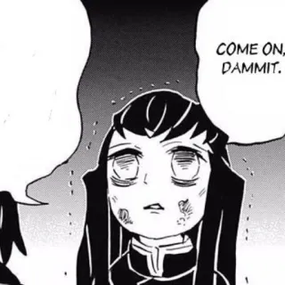 ☁️ COME ON, DAMMIT. Anime, Manga, Frustrasi, Mengumpat, Lelah telegram sticker