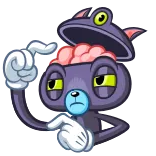 Psy Cat @TgEmojis telegram emojis 🤔