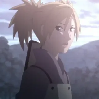 🪵 Temari Naruto Anime, Cartoon, Animation, Portrait, Fanart telegram sticker