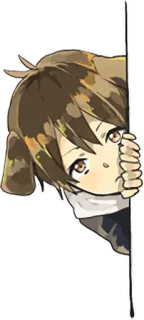 👀 Anime, Mengintip, Lucu, Kartun, Manga telegram sticker