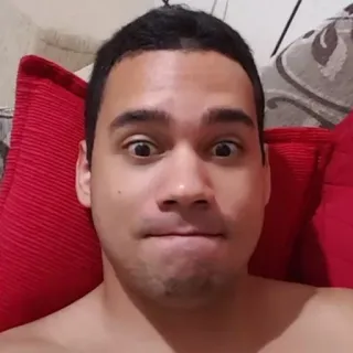 😋 hombre, retrato, persona, masculino, adulto, cara telegram sticker