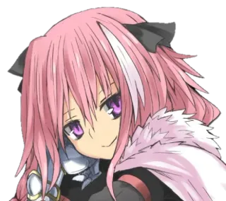 🙂 Astolfo Fate/Apocrypha Anime, Manga, Personage, Astolfo, Fate/Apocrypha telegram sticker