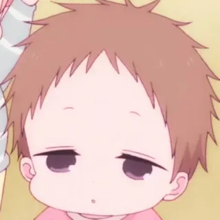 🧸 Аниме, Ребенок, Ребенок, Милый, Сонный telegram sticker