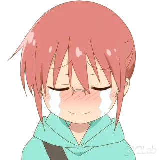 😭 Kanna Kamui Miss Kobayashi's Dragon Maid Anime, Llorando, Kawaii, Kanna Kamui, Kobayashi-san Chi no Maid Dragon whatsapp sticker