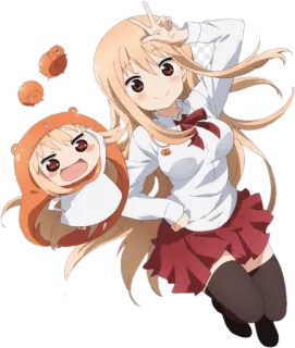 UMARU CHAN @animestickerchannel whatsapp stickers