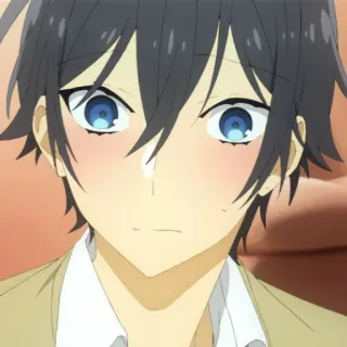😳 Izumi Miyamura Horimiya Anime, Manga, Horimiya, Izumi Miyamura, Personaje telegram sticker