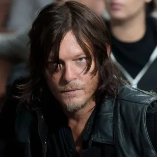 😠 Daryl Dixon The Walking Dead Daryl Dixon, The Walking Dead, Norman Reedus, Zumbi, Apocalipse telegram sticker