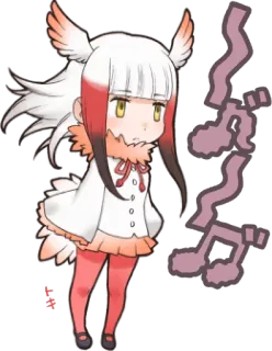🎶 อนิเมะ, จิบิ, น่ารัก, การ์ตูน, ตัวละคร, ภาพประกอบ telegram sticker