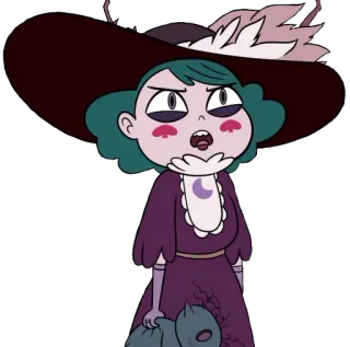 😠 Eclipsa Butterfly Star vs. the Forces of Evil cartoon, Eclipsa Butterfly, Star vs. the Forces of Evil, witch, princess telegram sticker