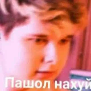 😠 Пашол нахуй 冒犯性语言, 俄语, 俚语 telegram sticker