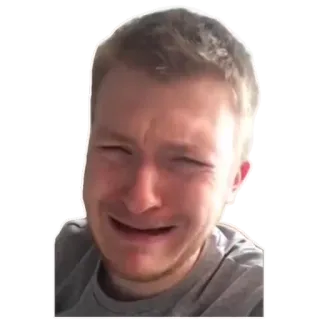 😢 rosto, expressão, homem, pessoa, retrato telegram sticker