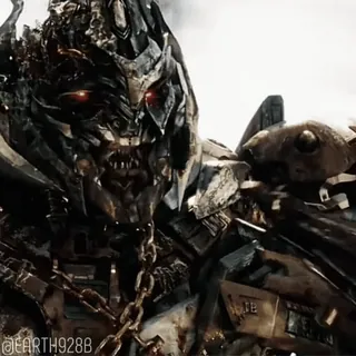 🤏 Megatron Transformers transformers, megatron, decepticon, robot, machine, film, méchant telegram sticker