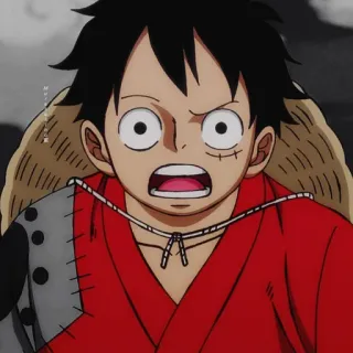 🖇 Monkey D. Luffy One Piece Anime, Monkey D. Luffy, One Piece, Dibujos animados, Animación japonesa telegram sticker