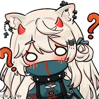 ❓ Kitsune telegram sticker