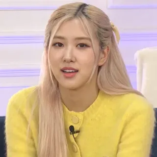 🍐 Rosé kpop, cantante, celebridad, mujer, rosa telegram sticker
