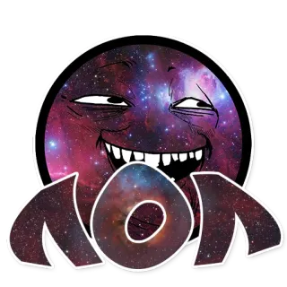 😂 NOA Meme, Wajah, Galaksi, Lucu, Ekspresi whatsapp sticker
