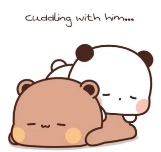 Bear & Panda By @about_cute_shincha0 .s kang pack 1 whatsapp stickers