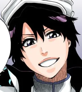 😄 Yushiro Shiun Bleach Anime, Mangá, Yushiro Shiun, Bleach telegram sticker