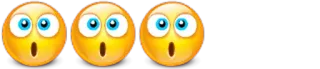 😳 emoji, überrascht, gesicht, schockiert whatsapp sticker