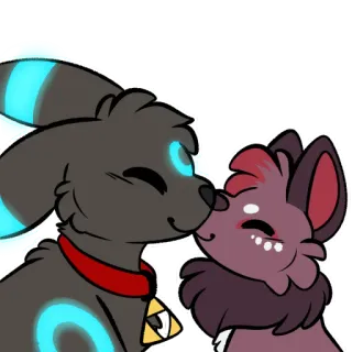 ❤️ Umbreon Pokemon telegram sticker