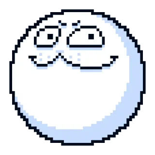 😄 pixel art, meme, facial expression, cartoon telegram sticker