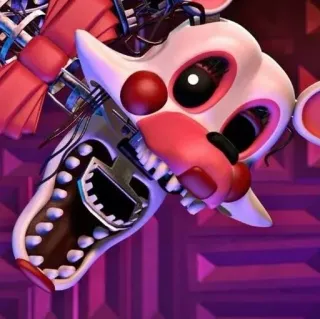 🌟 Mangle Five Nights at Freddy's animatronic, horror, game, robot, fnaf telegram sticker