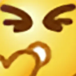 🥱 emoji, disgust, expression, reaction telegram sticker