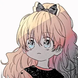 🍼 动漫女孩, 可爱, 卡哇伊, 插画, 卡通, 人物 whatsapp sticker