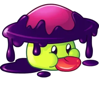 🤪 Plants vs. Zombies spora, pianta, lingua, zombie, gioco whatsapp sticker