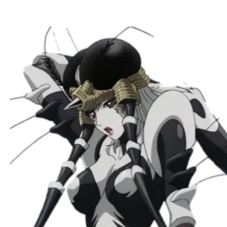 👀 Mosquito Girl One-Punch Man anime, monster, woman, supervillain, One-Punch Man telegram sticker