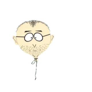 🎈 Mr. Garrison South Park animated, tv show, mr garrison, teacher telegram sticker