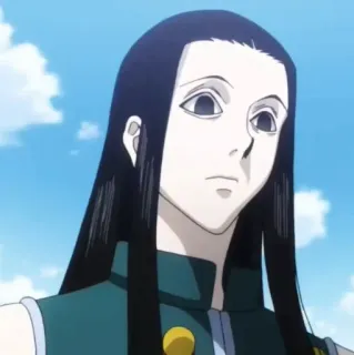 🕷 Illumi Zoldyck Hunter x Hunter Anime, Charakter, Illumi Zoldyck, Hunter x Hunter telegram sticker