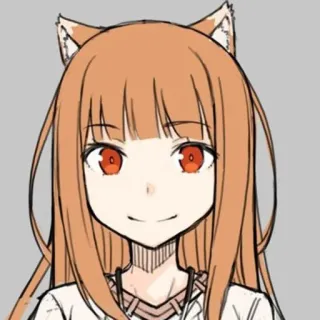 Spice&Wolf whatsapp stickers
