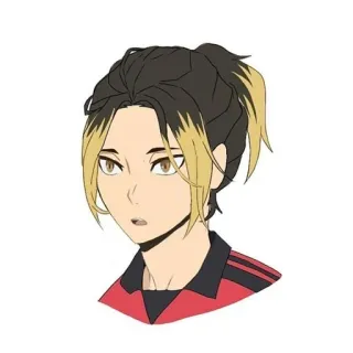 🙄 Kenma Kozume Haikyuu!! Anime, Charakter, Haikyuu, Kenma Kozume, Volleyball, Nekomata, Manga telegram sticker