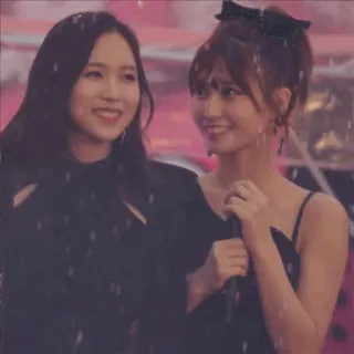 💟 mulheres, sorrindo, K-pop, meninas, retrato whatsapp sticker