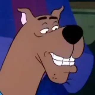 🍊 Scooby-Doo cartone animato, cane, Scooby-Doo, Hanna Barbera, animato, personaggio telegram sticker