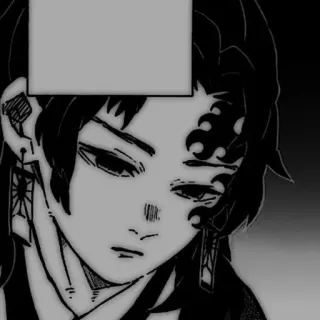 🈴 Yoriichi Tsugikuni Demon Slayer anime, manga, demon slayer, yoriichi tsugikuni, character, fiction telegram sticker