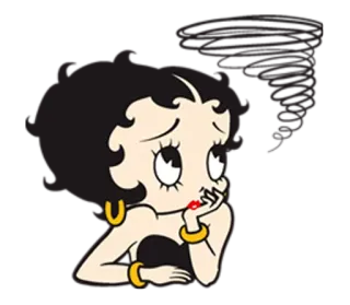 BETTY BOOP telegram stickers