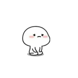 🍼 เศร้า, การ์ตูน, น่ารัก, อีโม, เหงา telegram sticker