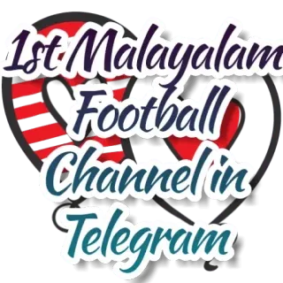 🥇 1st Malayalam Football Channel in Telegram football, malayalam, telegram, sports, channel whatsapp sticker